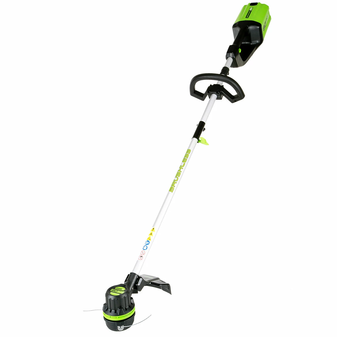 Lawn & Outdoor Power GreenWorks STBA80L210 80-Volt 2.0Ah String Trimmer/Blower Combo - 1301402 5 Lawn & Outdoor Power GreenWorks STBA80L210 80-Volt 2.0Ah String Trimmer/Blower Combo - 1301402