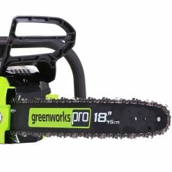 GreenWorks 2000002 80-Volt 18-Inch 2.0Ah Heavy Duty Cordless Chainsaw Kit Lawn & Outdoor Power