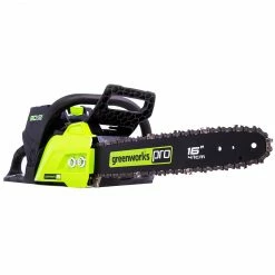 GreenWorks CS80L211 80-Volt 16-Inch 2.0Ah Cordless Chainsaw Kit - 2004502