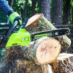 GreenWorks CS80L211 80-Volt 16-Inch 2.0Ah Cordless Chainsaw Kit - 2004502