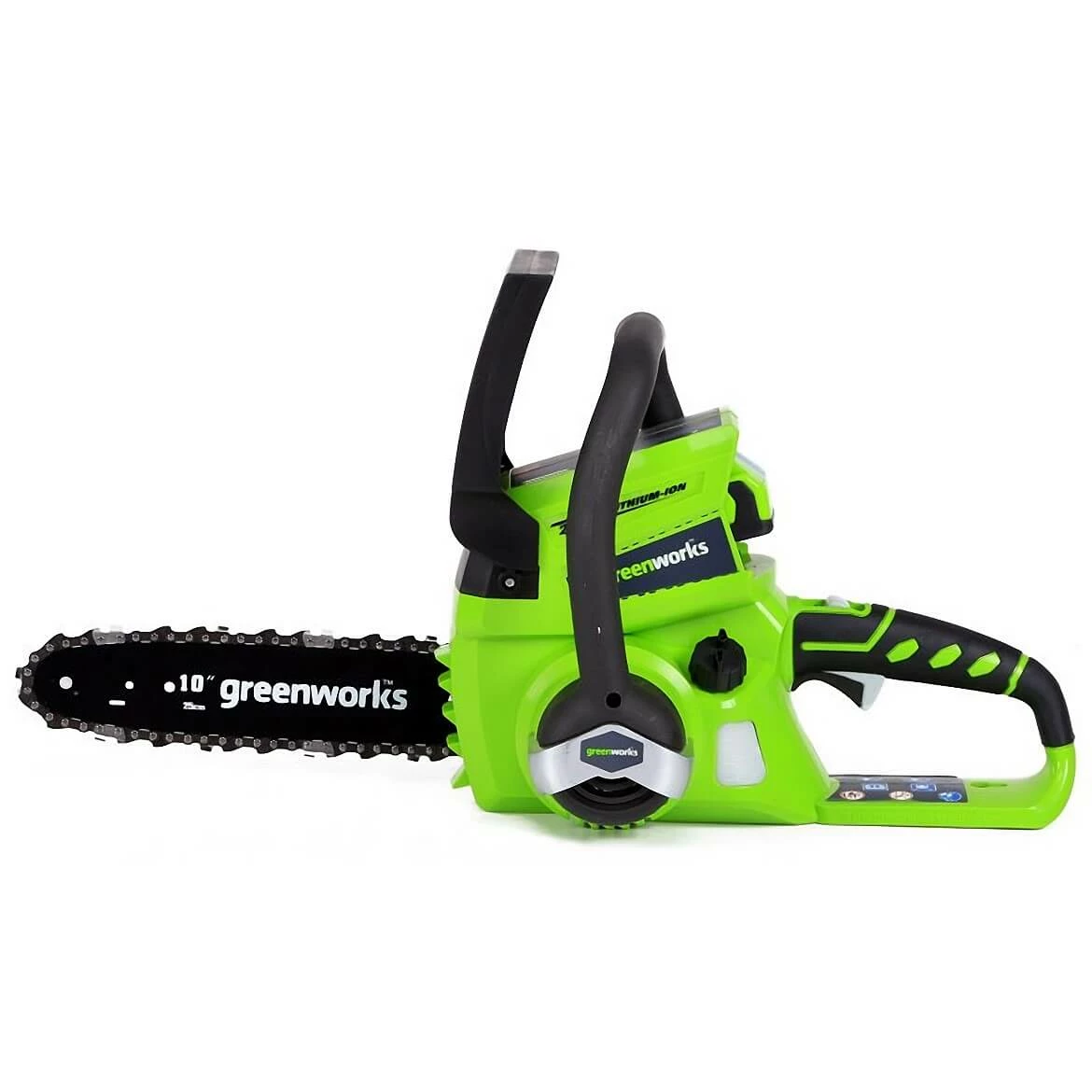 Lawn & Outdoor Power GreenWorks 20362 24-Volt 10-Inch 2.0Ah Tool-Less Cordless Chainsaw Kit 4 Lawn & Outdoor Power GreenWorks 20362 24-Volt 10-Inch 2.0Ah Tool-Less Cordless Chainsaw Kit