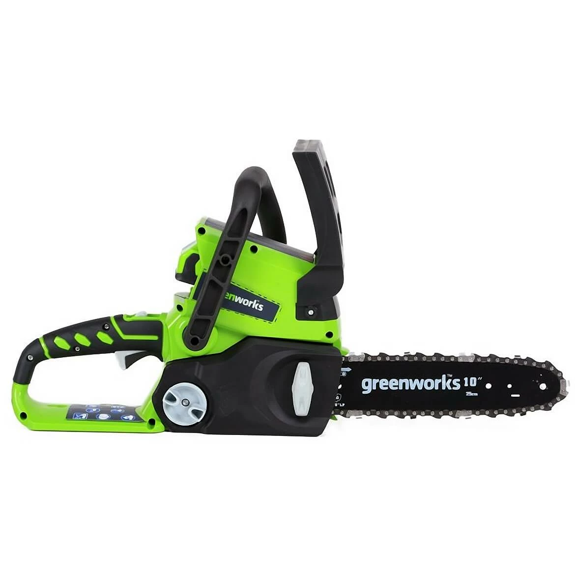 Lawn & Outdoor Power GreenWorks 20362 24-Volt 10-Inch 2.0Ah Tool-Less Cordless Chainsaw Kit 5 Lawn & Outdoor Power GreenWorks 20362 24-Volt 10-Inch 2.0Ah Tool-Less Cordless Chainsaw Kit