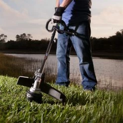 GreenWorks ST40L210 40-Volt 14-Inch 2.0Ah Cordless String Trimmer Kit - 2100402