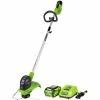 GreenWorks ST40B410 40-Volt 12-Inch Cordless String Trimmer Kit - 2103002 Lawn & Outdoor Power