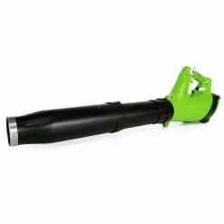 GreenWorks BA09B00 9-Amp 530-Cfm Heavy Duty Corded Axial Leaf Blower - 2400902