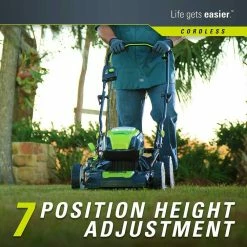 Lawn & Outdoor Power Greenworks 2502402TNVAZ 80V 21" Cordless Self-Propelled Lawn Mower - Bare Tool 12 Lawn & Outdoor Power Greenworks 2502402TNVAZ 80V 21