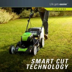 Lawn & Outdoor Power Greenworks 2502402TNVAZ 80V 21" Cordless Self-Propelled Lawn Mower - Bare Tool 13 Lawn & Outdoor Power Greenworks 2502402TNVAZ 80V 21