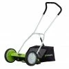 GreenWorks 25052 16-Inch 2-in-1 Push Reel Lawn Mower W/ Grass Catcher