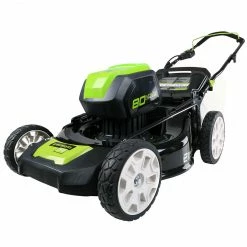 GreenWorks GLM801600 80-Volt 21-Inch Brushless Lawn Mower - Bare Tool - 2506902