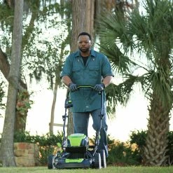 GreenWorks GLM801600 80-Volt 21-Inch Brushless Lawn Mower - Bare Tool - 2506902