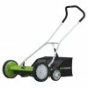 GreenWorks 25072 20-Inch 2-in-1 Push Reel Lawn Mower W/ Grass Catcher