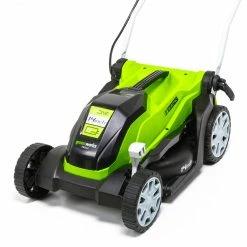 GreenWorks MO09B01 14-Inch 9-Amp Heavy Duty Electric Brushless Lawn Mower Lawn & Outdoor Power