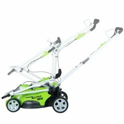 GreenWorks 25322 40-Volt 16-Inch Cordless Lithium-Ion Walk Behind Lawn Mower