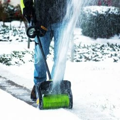 GreenWorks GLSS802100 80-Volt 12-Inch 2.0Ah Cordless Snow Shovel Kit - 2600602 Lawn & Outdoor Power 11 GreenWorks GLSS802100 80-Volt 12-Inch 2.0Ah Cordless Snow Shovel Kit - 2600602 Lawn & Outdoor Power