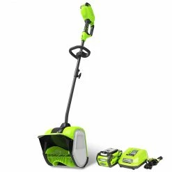 Lawn & Outdoor Power GreenWorks GWSN40120 40-Volt 12-Inch 4.0Ah Cordless Snow Shovel Kit - 2600702