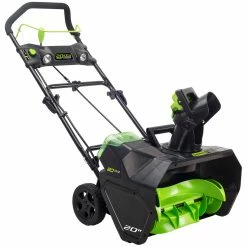 GreenWorks 2601302 80-Volt 20-Inch Cordless Snow Thrower - Bare Tool Lawn & Outdoor Power