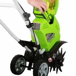 GreenWorks 27062A 40-Volt G-MAX 10-Inch Cordless Cultivator - Bare Tool Lawn & Outdoor Power