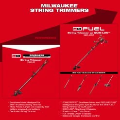 Lawn & Outdoor Power Milwaukee 2828-20 M18 18V Cordless Li-Ion Brushless String Trimmer - Bare Tool