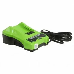 Tools & Equipment Greenworks 2938202 CAF806 24V Cordless Lithium-Ion Efficient Battery Charger