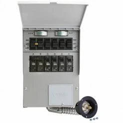 Transfer Switches Reliance 306A 120-240-Volt 30-Amp 6-Circuit Pro/Tran Indoor Transfer Switch