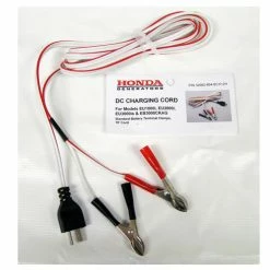 Honda 32660-894-BCX12H 10-Foot DV Charging Cord With Terminal Clamps Generator Accessories