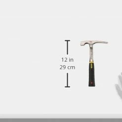 Stanley 54-022 20 Ounce Forged Slip Resistant FatMax Anti-Vibe Brick Hammer