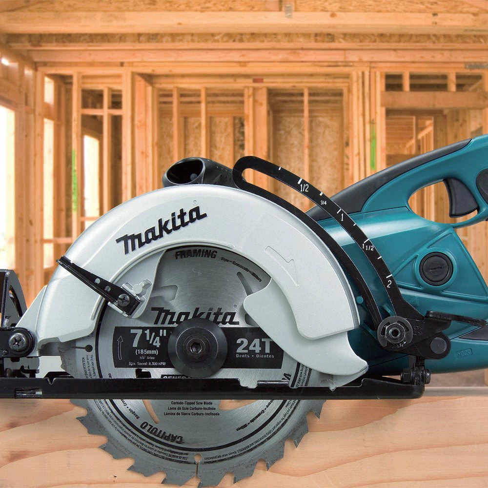 Makita 5477NB 120V Powerful 15 Amp Motor 7-1/4 In Hypoid Saw Tools & Equipment 5 Makita 5477NB 120V Powerful 15 Amp Motor 7-1/4 In Hypoid Saw Tools & Equipment