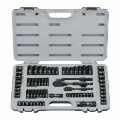 Stanley 92-824 Corrosion Resistant Black Chrome Etched Socket Set, (69-Piece) Tools & Equipment