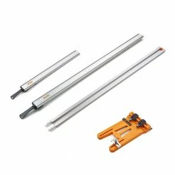 Bora 545410 WTX Heavy Duty Aluminum Compact Clamp Ruled Edge Kit - 4 PC