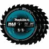 Makita B-61656-3 7-1/4" 24T Carbide Tipped Efficient Circular Saw Blade - 3 Pk Power Tools