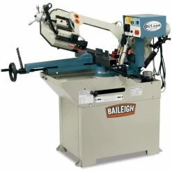 Baileigh 1001396 BS-250M 110V 8" Horizontal Metal Mitering Head Band Saw Tools & Equipment