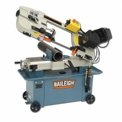 Baileigh 1001680 BS-712M 7x12 Metal Cutting Band Saw Tools & Equipment