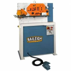 Tools & Equipment Baileigh 1007757 SW-443 220V 44 Ton 4 Station Ironworker