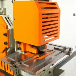 Tools & Equipment Baileigh 1007792 230V 220V 3PH 50 Ton 5 Station Ironworker W/ Welded Steel Plate