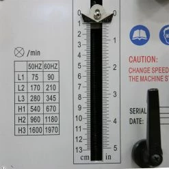 Tools & Equipment Baileigh 1020692 VMD-828G 110V 2HP Vertical Mill Drill W/ 1.5