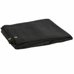 Weather Guard Lawn & Outdoor Power Black Mesh 8x10 Heavy Duty UV Screen Shade Canopy Patio Yard Tarp Sun Cover