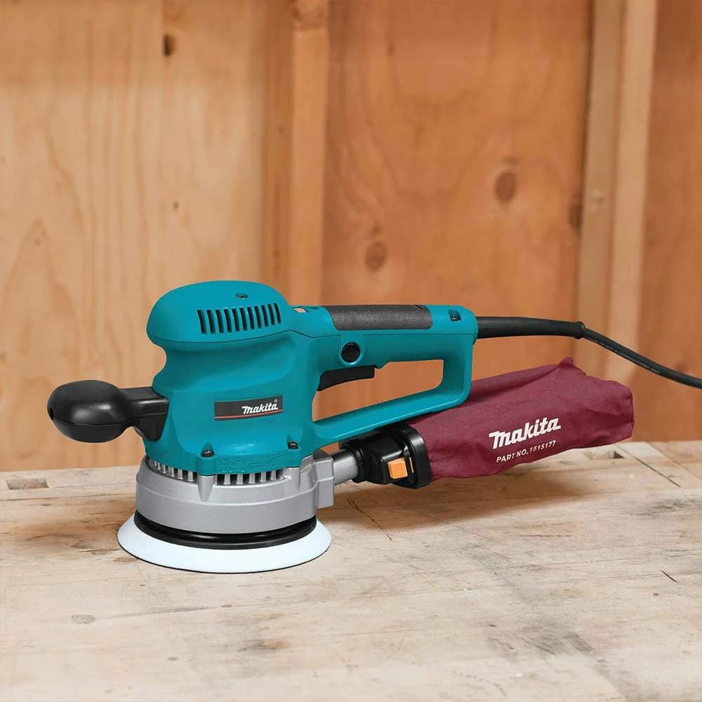 Makita BO6030 2.7 Amp 6-Inch Random Orbit Variable Speed Sander With Dust Bag Tools & Equipment 5 Makita BO6030 2.7 Amp 6-Inch Random Orbit Variable Speed Sander With Dust Bag Tools & Equipment