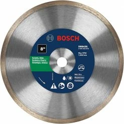 Bosch DB843S 8" Standard Continuous Rim Clean Cut Diamond Blade Power Tools