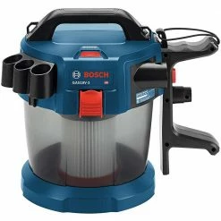 Tools & Equipment Bosch GAS18V-3N 18V 2.6 Gallon Wet/Dry Vacuum W/ HEPA Filter - Bare Tool