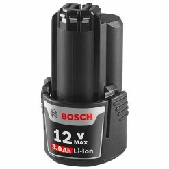 Bosch GBA12V30 12 Volt 3.0Ah Max Lithium-Ion Compact Battery Pack Tools & Equipment