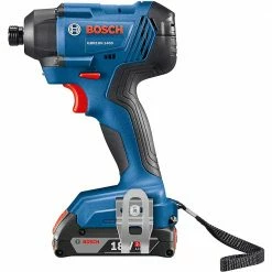 Bosch GDR18V-1400B12 18V 1/4" Cordless Hex Impact Driver W/ Slimpack Battery 12 Bosch GDR18V-1400B12 18V 1/4