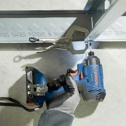 Bosch GDR18V-1400B12 18V 1/4" Cordless Hex Impact Driver W/ Slimpack Battery 17 Bosch GDR18V-1400B12 18V 1/4