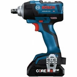Tools & Equipment Bosch GDS18V-221B25 18V 1/2" Mid-Torque Impact Wrench W/ 2 Compact Batteries