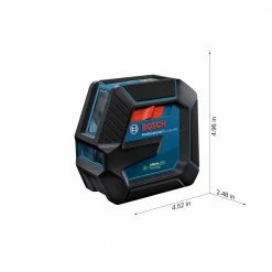 Tools & Equipment Bosch GLL100-40G 100' Cordless Green Beam Self Leveling Cross Line Laser 15 Tools & Equipment Bosch GLL100-40G 100' Cordless Green Beam Self Leveling Cross Line Laser