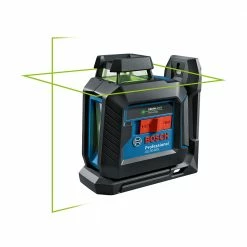 Tools & Equipment Bosch GLL50-40G 360 Degrees Self Leveling Green Beam Horizontal Cross-Line Laser