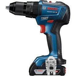 Bosch GSB18V-490B12 18V Brushless Hammer Drill/Driver Kit W/ SlimPack Battery Tools & Equipment