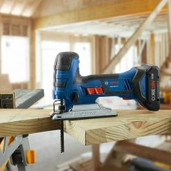 Tools & Equipment Bosch GST18V-47N 18V Lightweight Cordless Barrel-Grip Jig Saw - Bare Tool