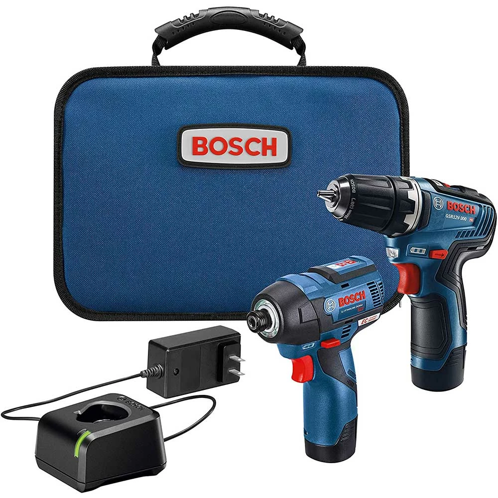 Bosch GXL12V-220B22 12V Max Brushless Cordless 2 Tool Combo Kit W/ Batteries 3 Bosch GXL12V-220B22 12V Max Brushless Cordless 2 Tool Combo Kit W/ Batteries