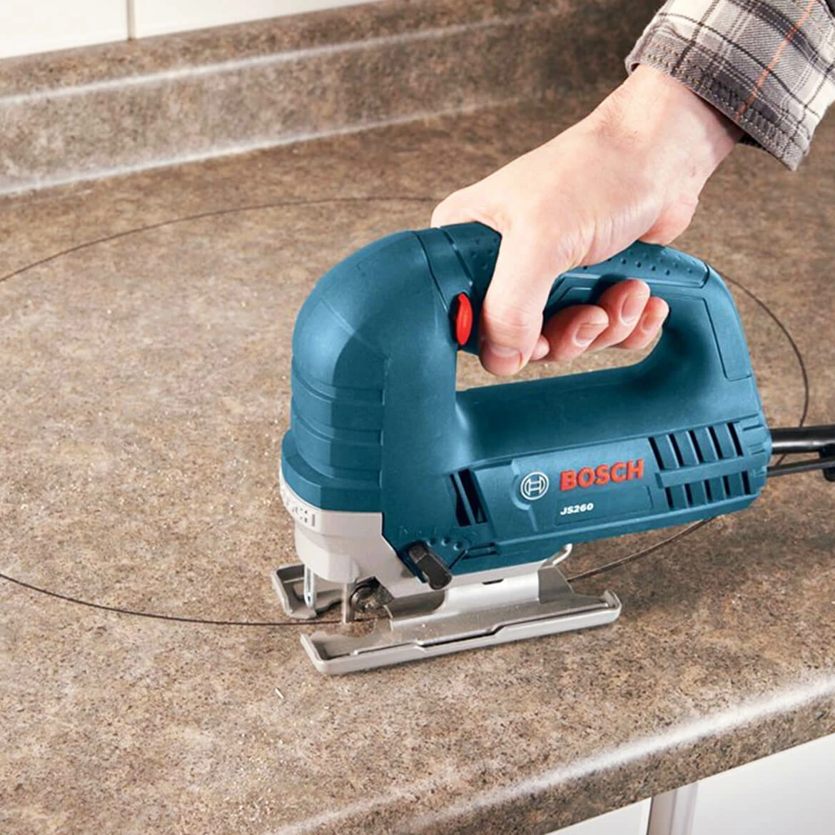 Bosch JS260 120-Volt 6 Amp Heavy Guage Steel Variable Speed Top Handle Jig Saw 5 Bosch JS260 120-Volt 6 Amp Heavy Guage Steel Variable Speed Top Handle Jig Saw