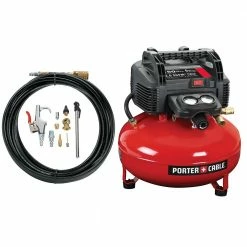 Porter-Cable C2002-WK 150psi 6-Gallon 120Volt Oil-Free Pancake Compressor Kit